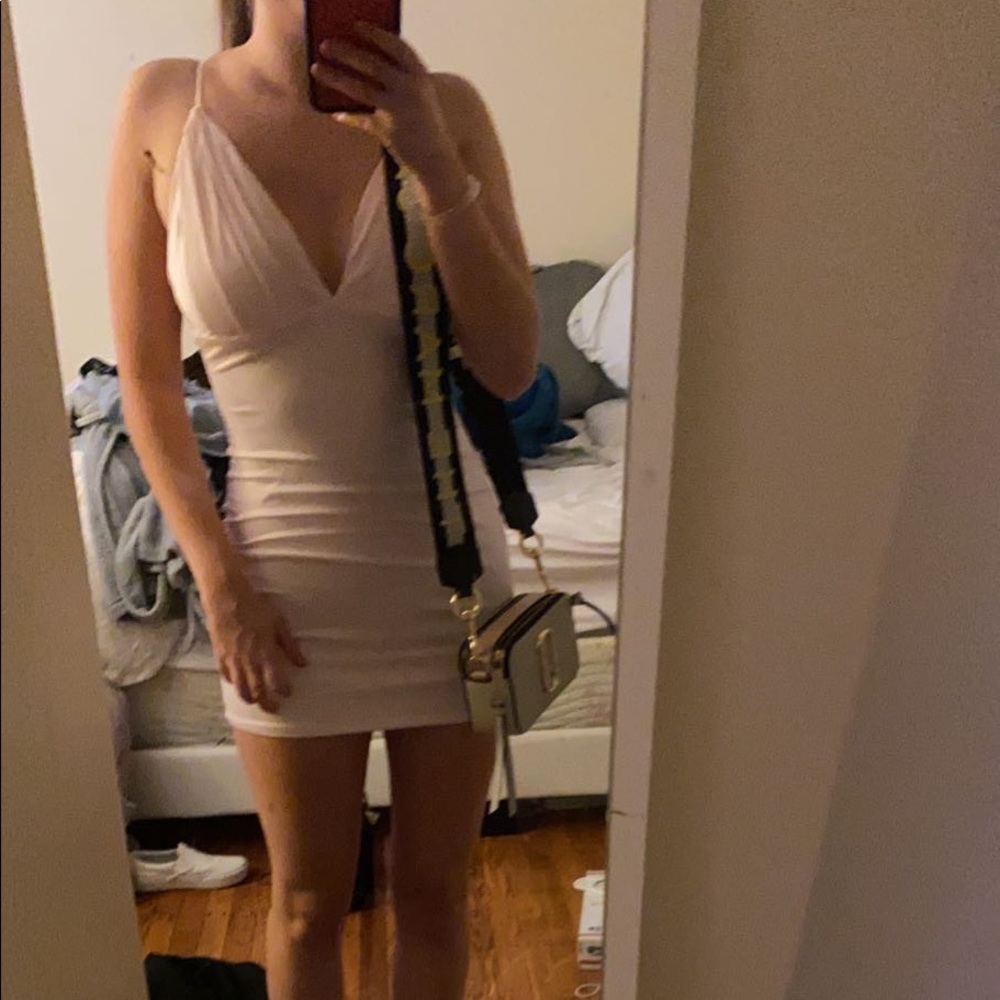 Worn once pink mini dress !!!
